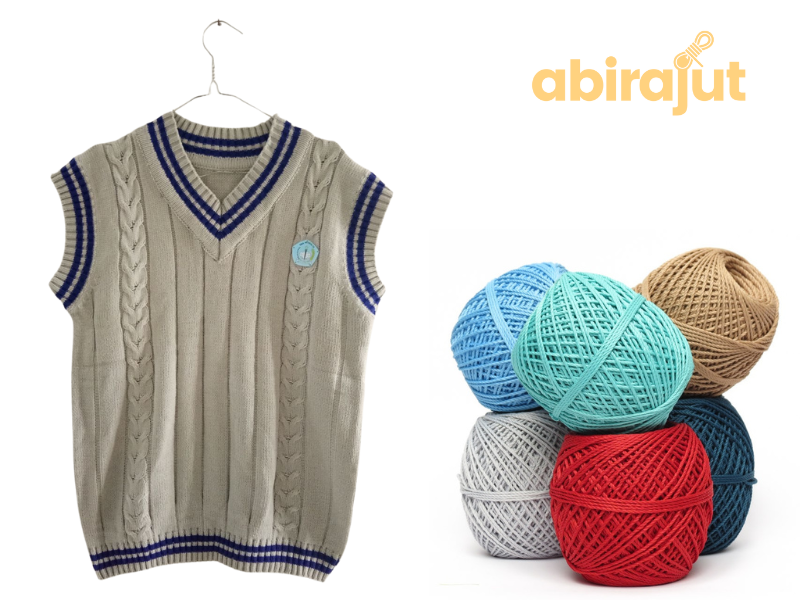 Pusat Produksi Rompi Rajut Anak Sekolah